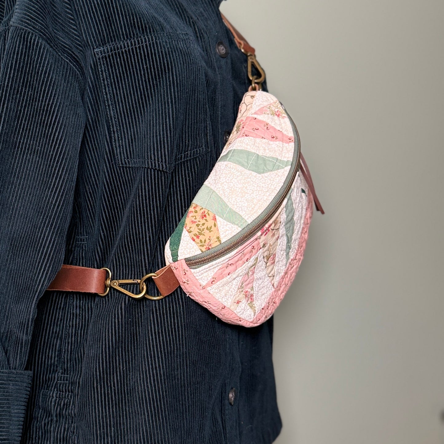 Upcycled Quilt Bag #8