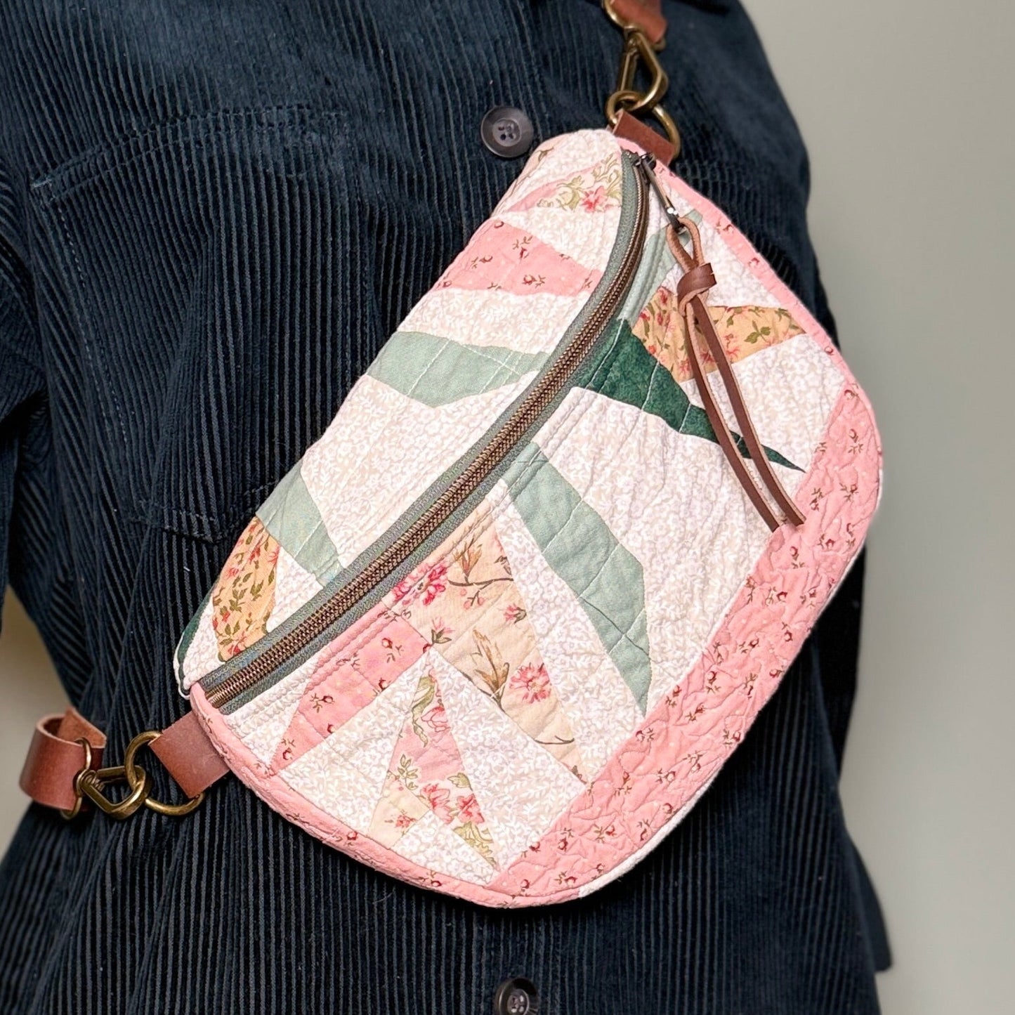 Upcycled Quilt Bag #8