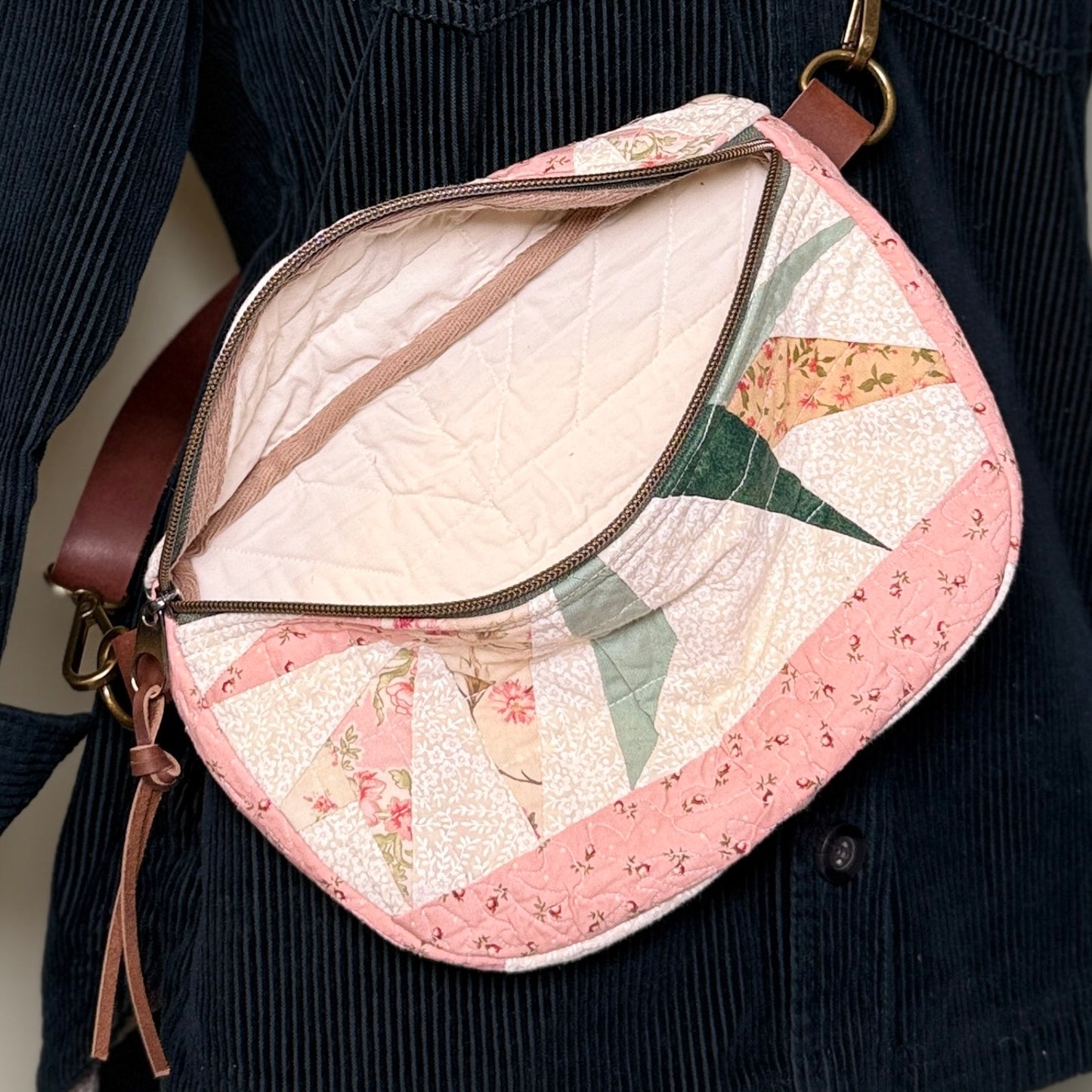 Upcycled Quilt Bag #8