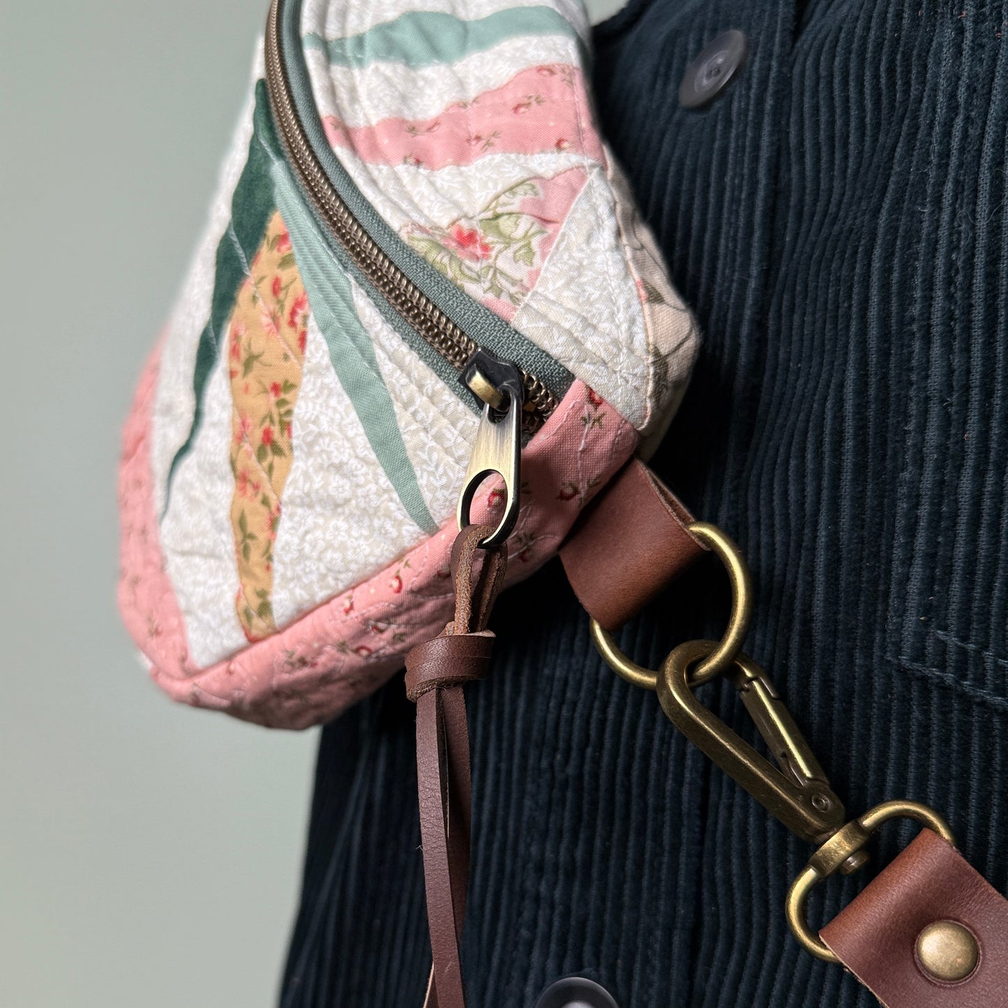 Upcycled Quilt Bag #8