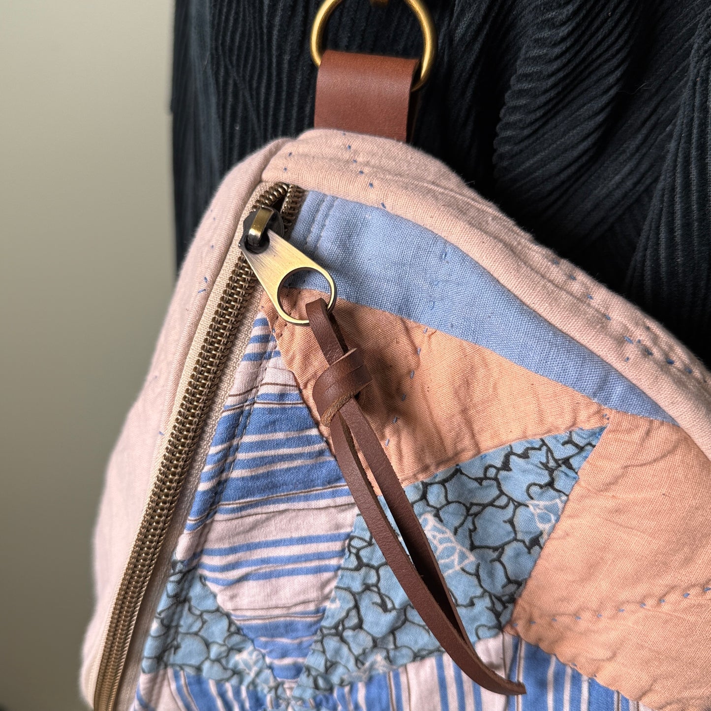 Upcycled Quilt Bag #3