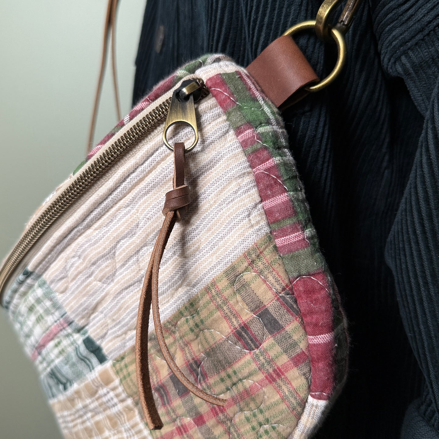 Upcycled Quilt Bag #2