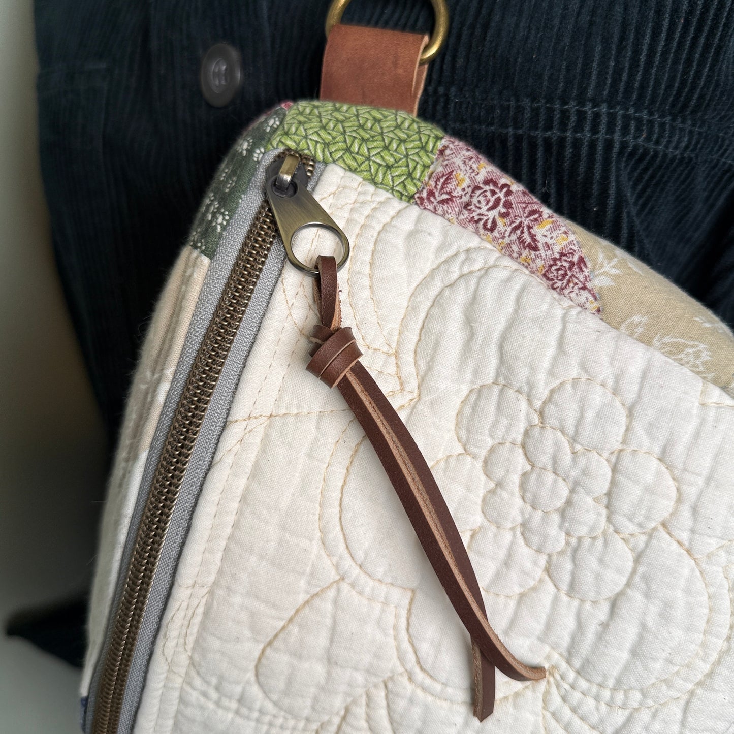 Upcycled Quilt Bag #1