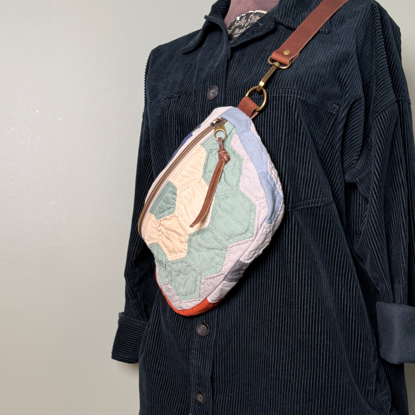 Upcycled Quilt Bag #9