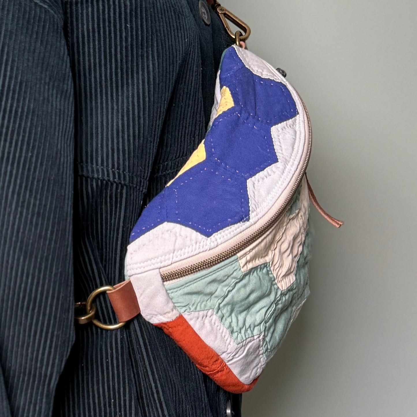 Upcycled Quilt Bag #9