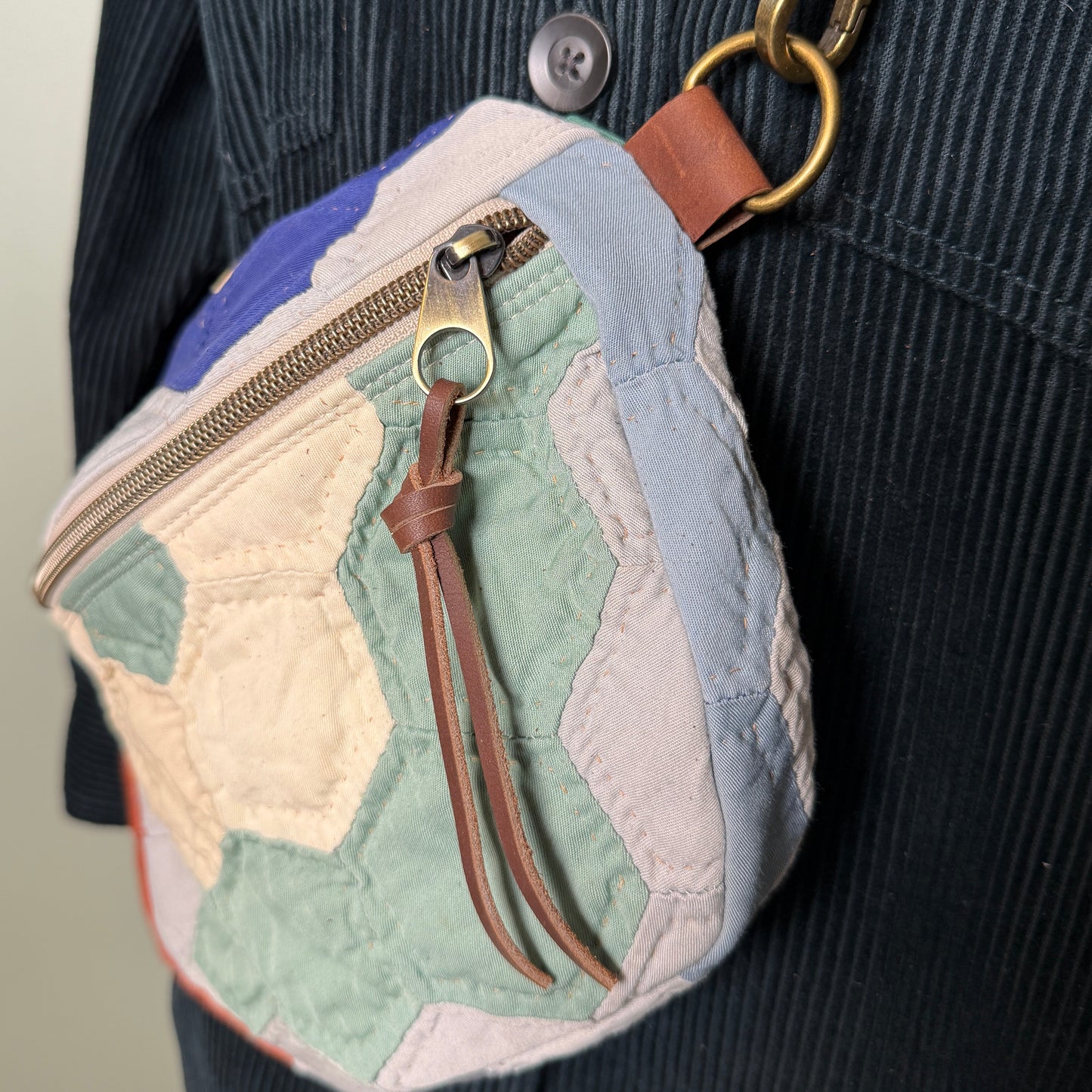 Upcycled Quilt Bag #9