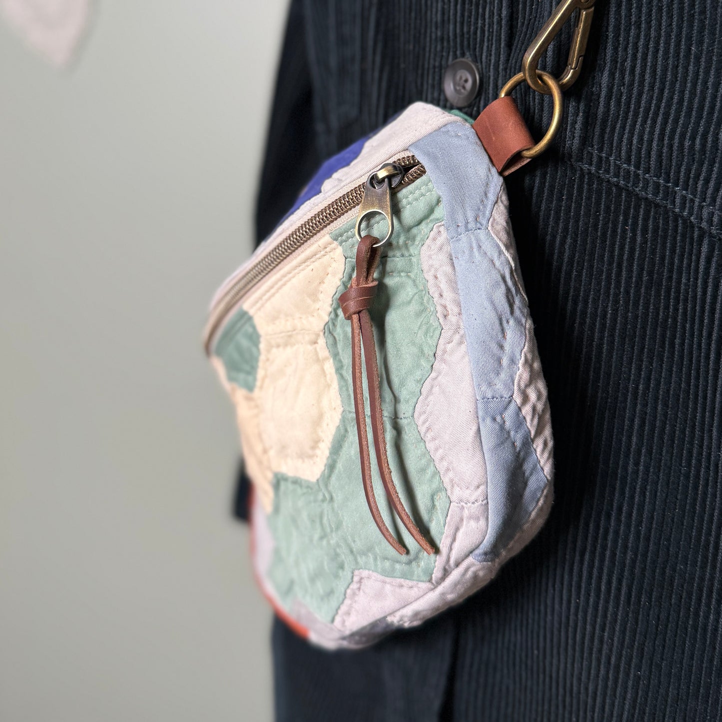 Upcycled Quilt Bag #9