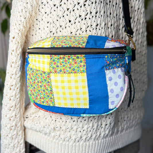 Upcycled Quilt Bag - Patch Work 4