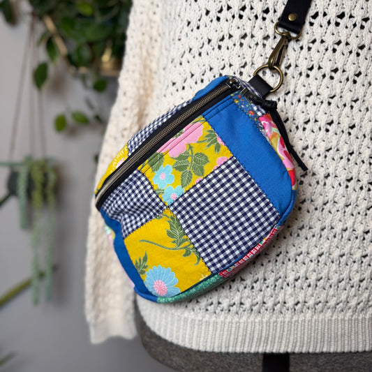 Upcycled Quilt Bag - Patch Work 2