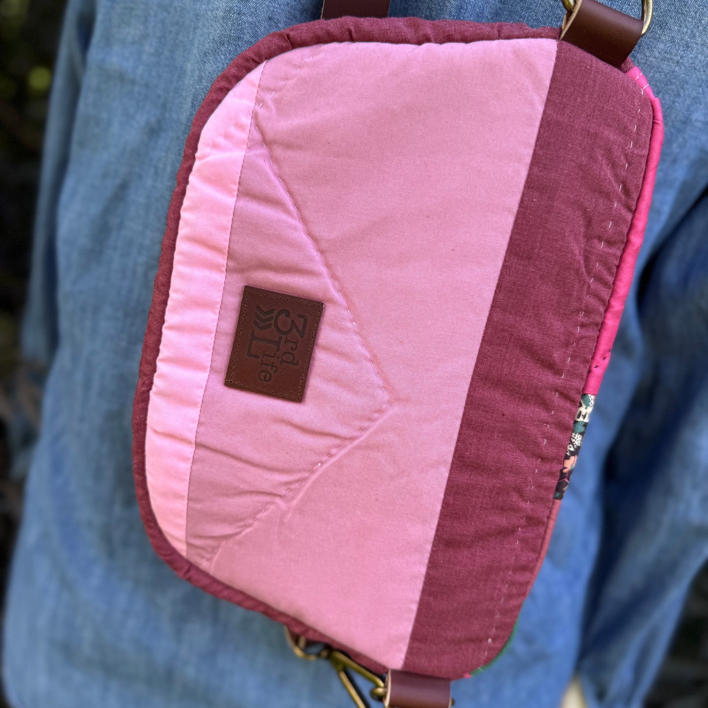 Upcycled Quilt Bag - Nostalgic Patchwork
