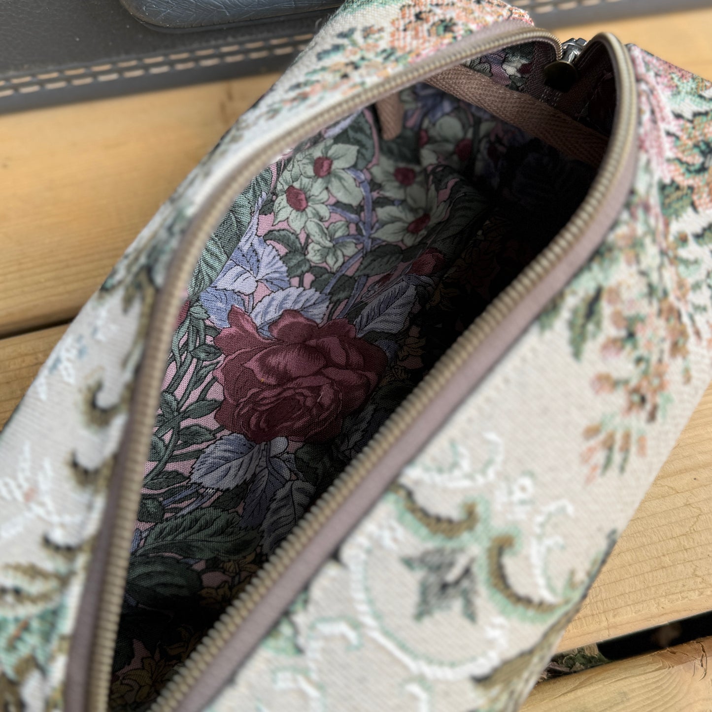 Toiletry Bag - Vintage upholstery